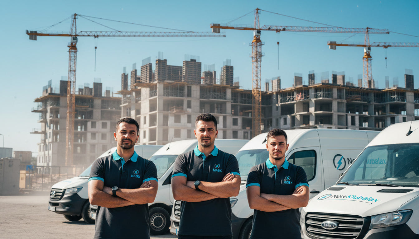 Equipo New Klubalax preparado para obra nueva e industrial